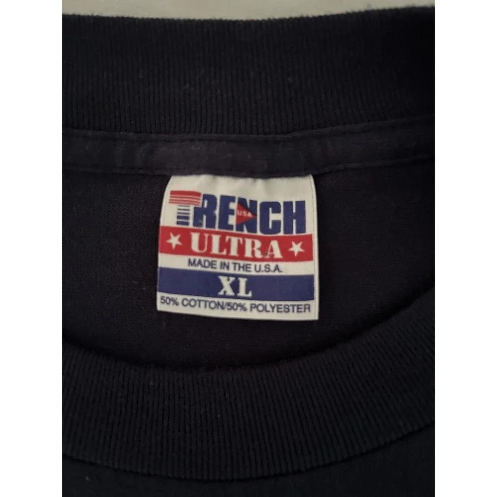 Vintage Dallas Cowboys 90's Trench Ultra T-shirt Made In USA Size XL NFL Rare